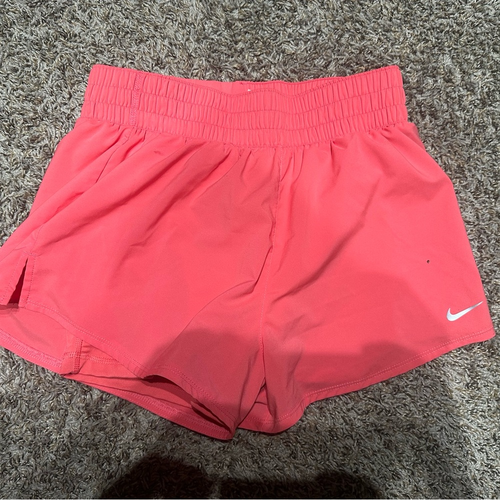 Nike Pink Athletic Shorts Lightweight Breathable